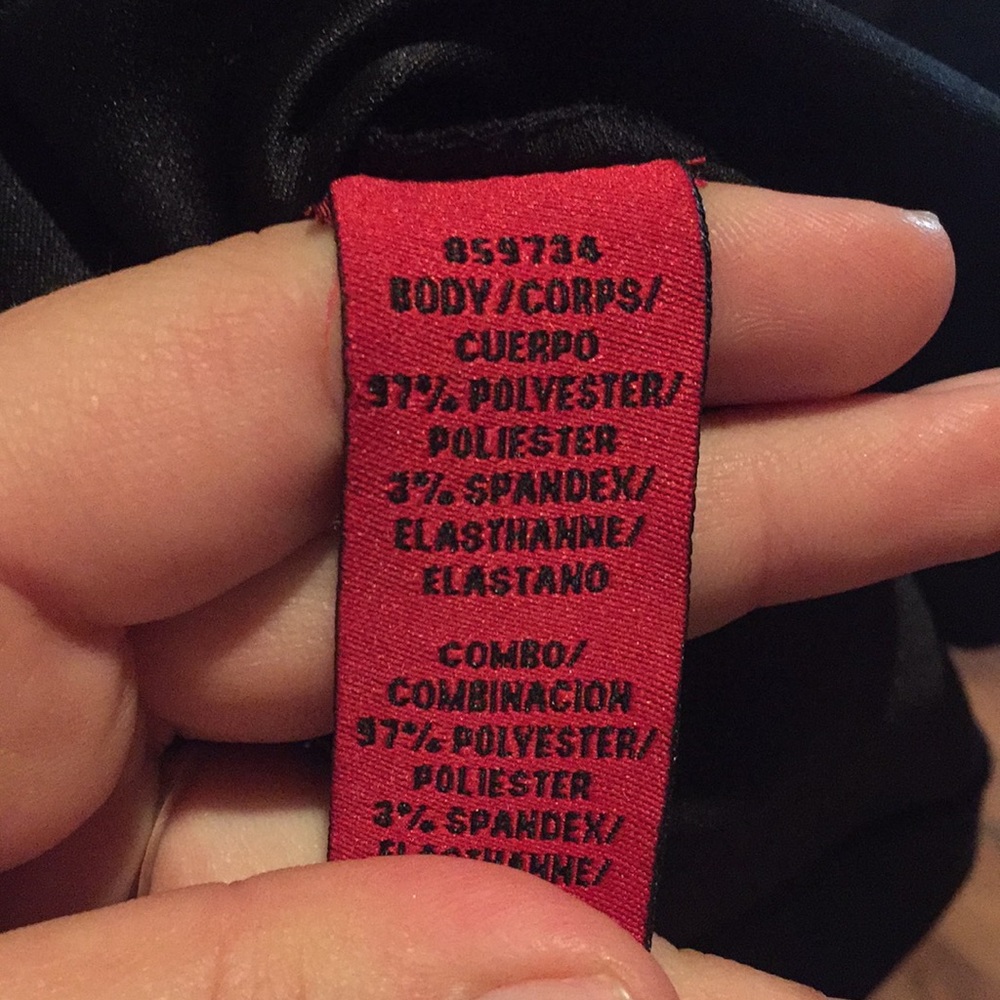 Black and ivory strapless cocktail dress - Picture 6 of 6